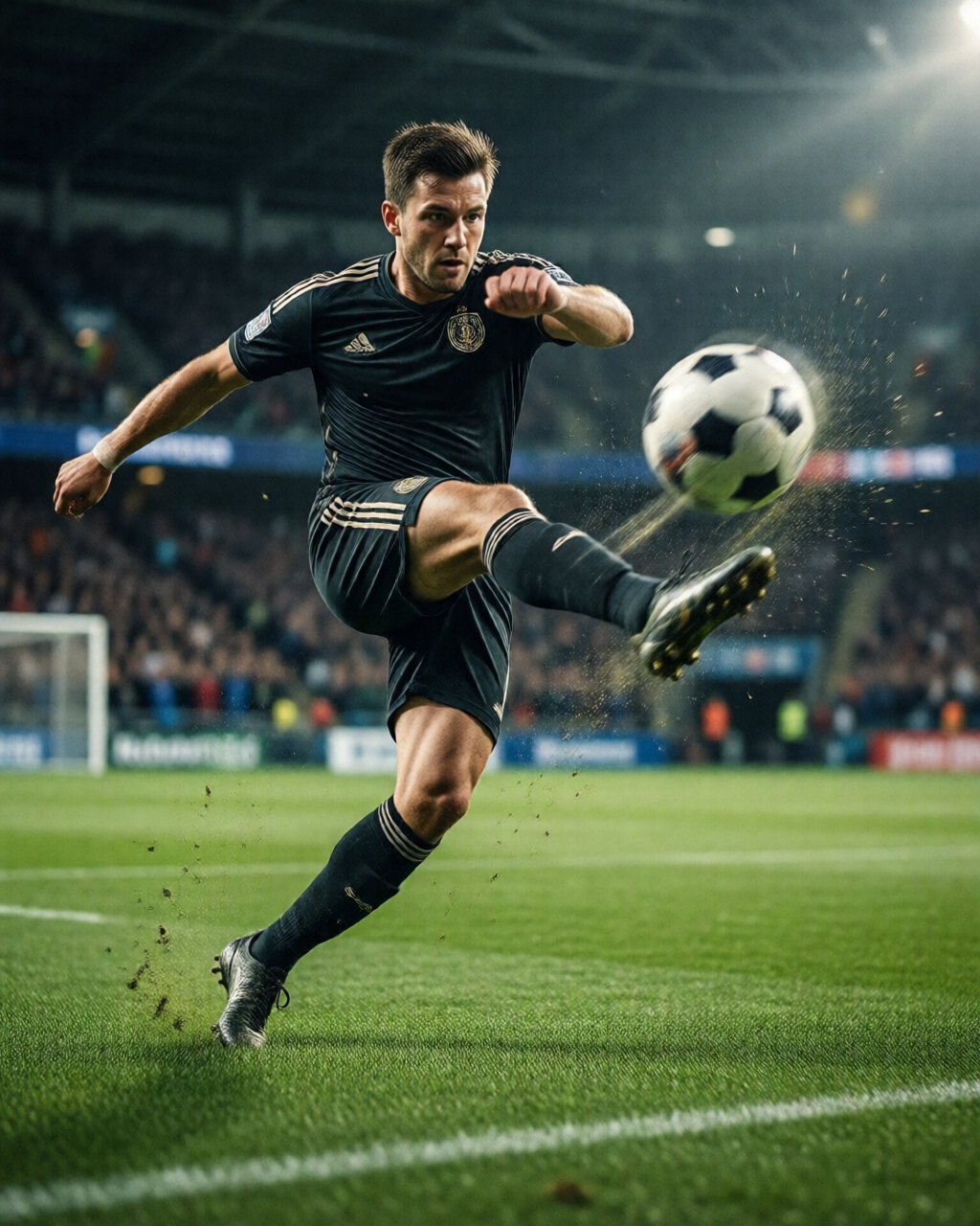 Football stadium scene — Football Compass