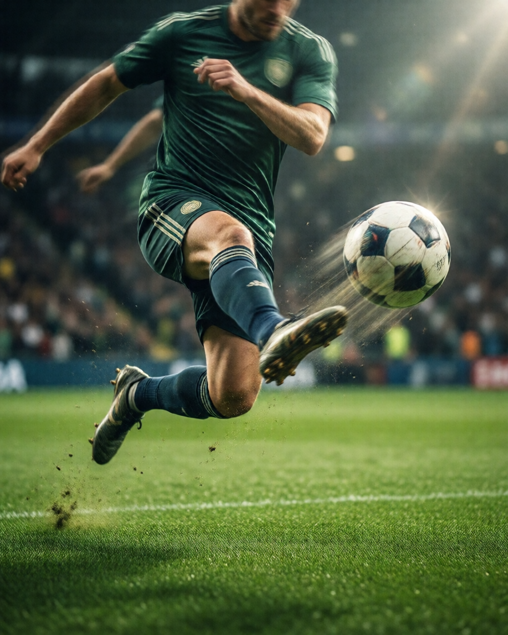 Football stadium scene — Pitch Notes