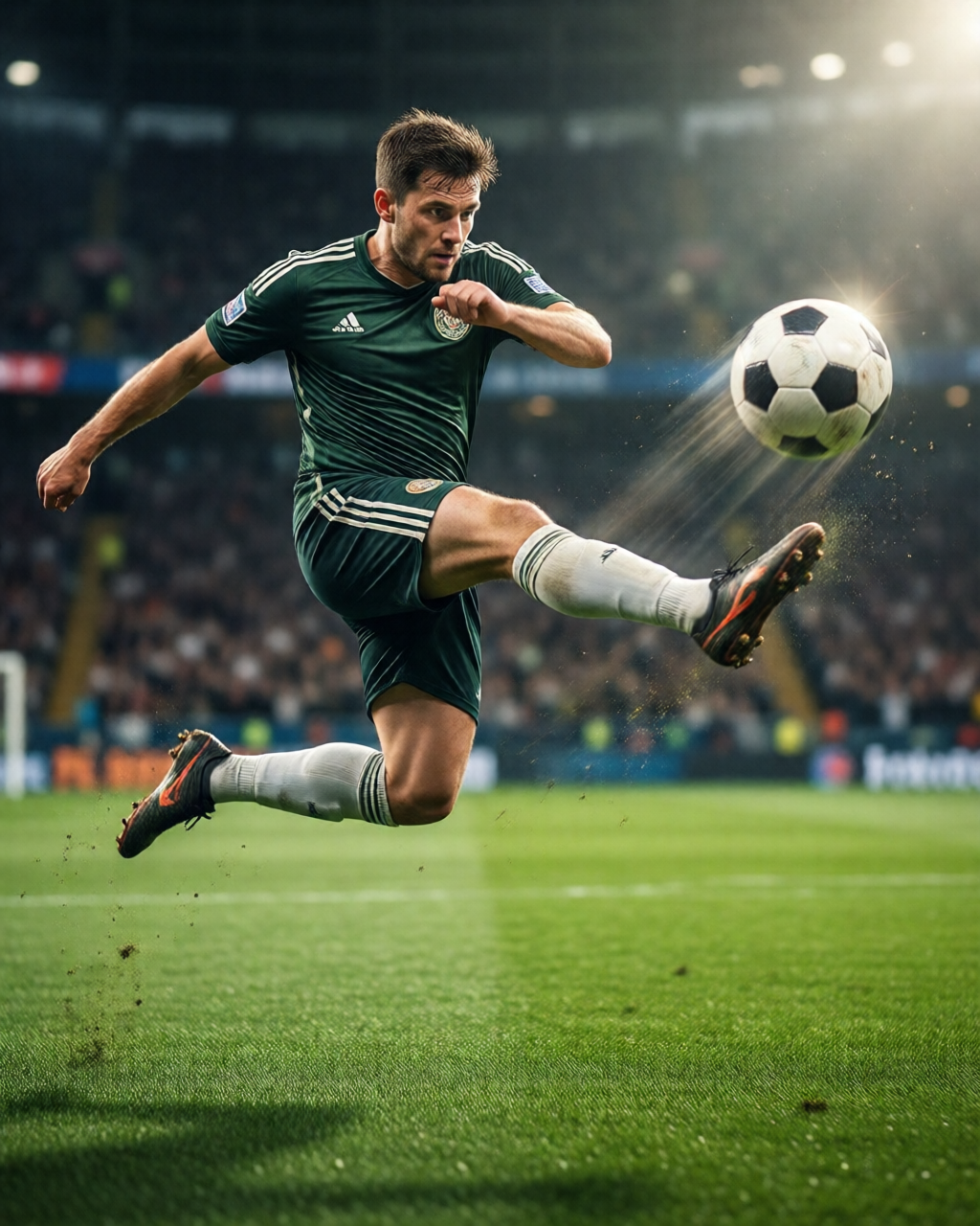 Football stadium scene — Pitch Notes