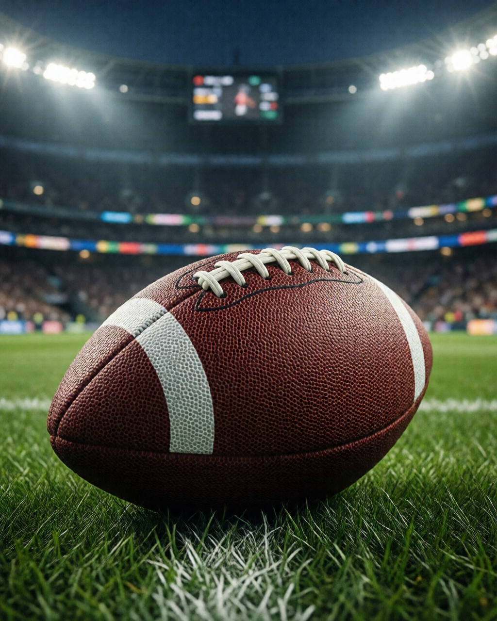 Football stadium scene — Football Compass