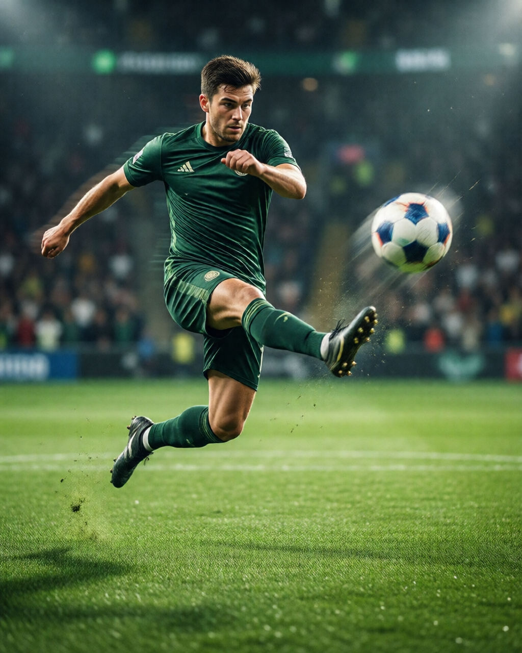 Football stadium scene — World Cup Hub