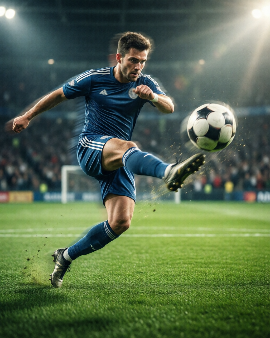 Football stadium scene — World Cup Hub