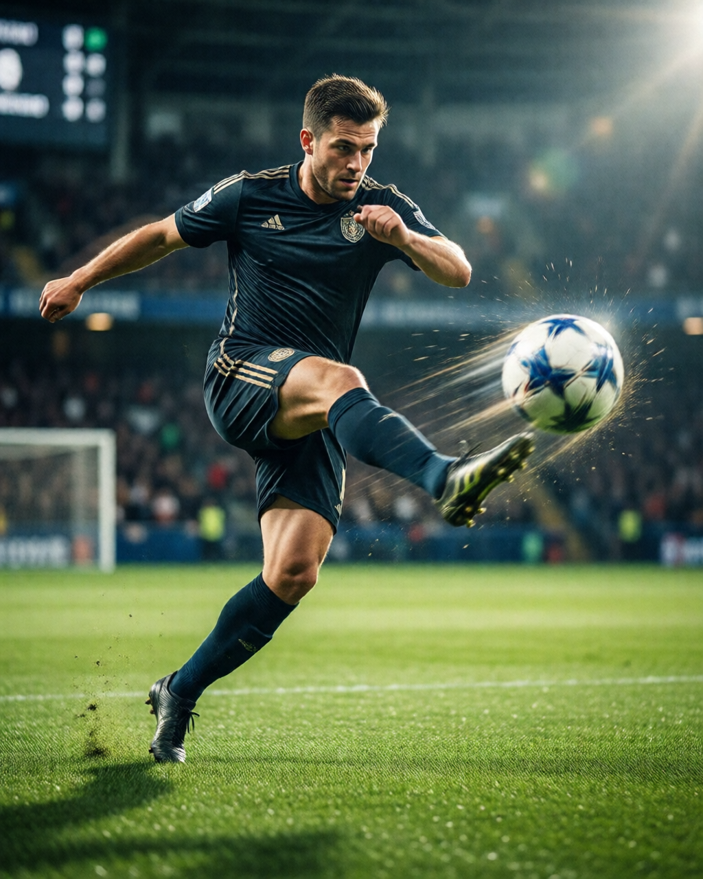 Football stadium scene — Goal Moments