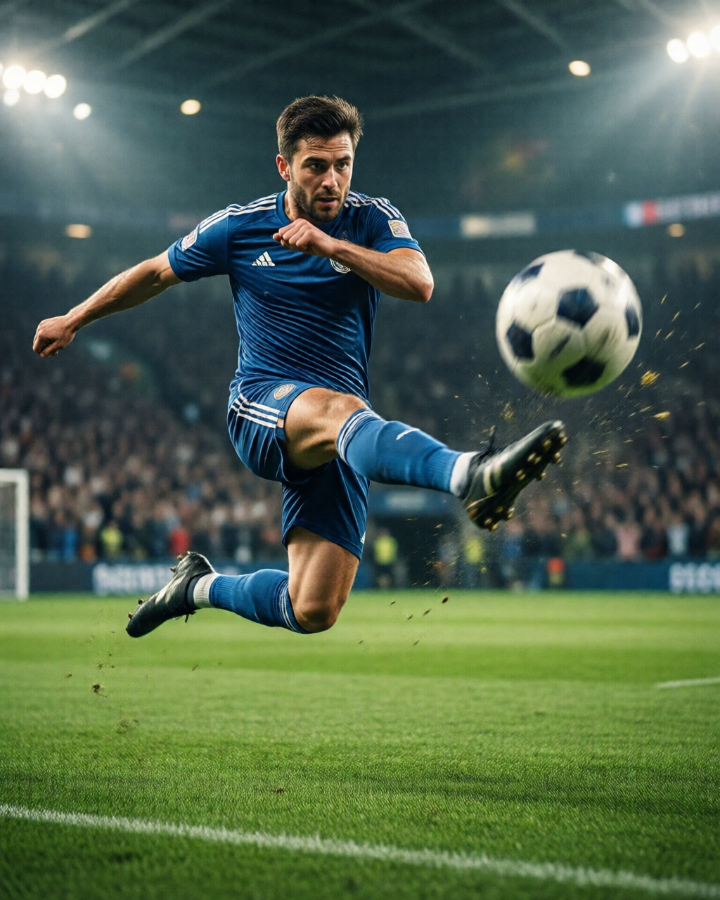 Football stadium scene — Football Compass