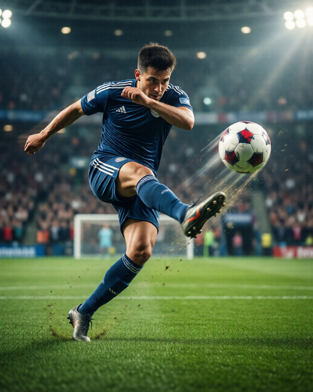 Football stadium scene — World Cup Hub
