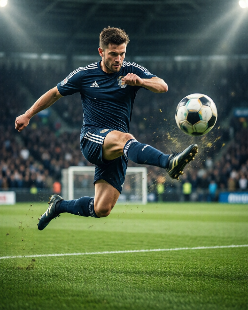 Football stadium scene — Goal Moments