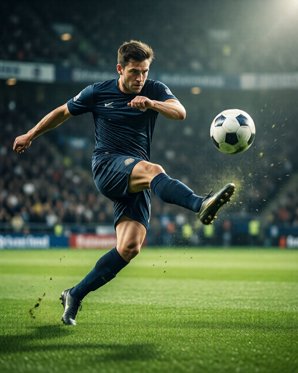 Football stadium scene — Goal Moments