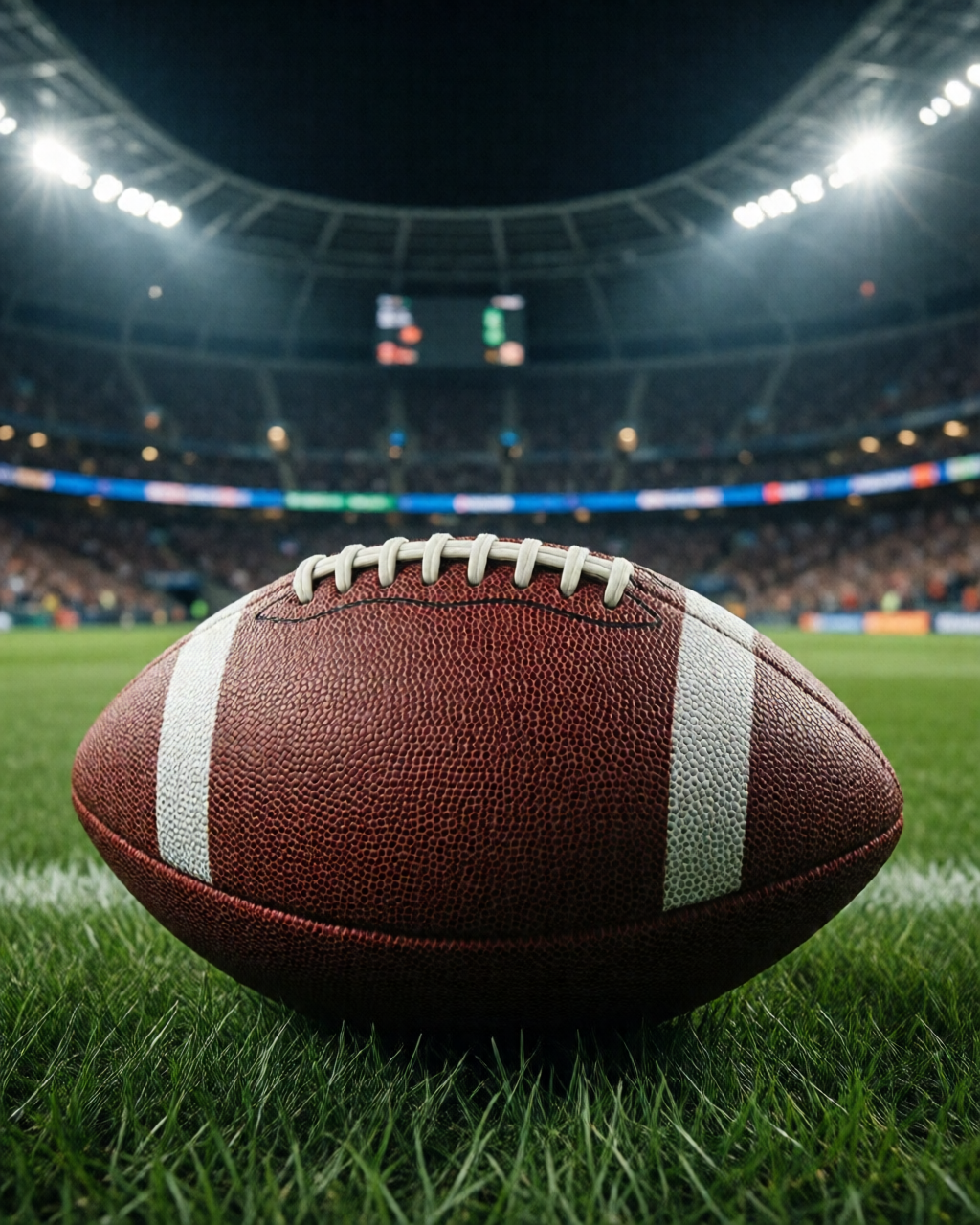 Football stadium scene — Football Compass