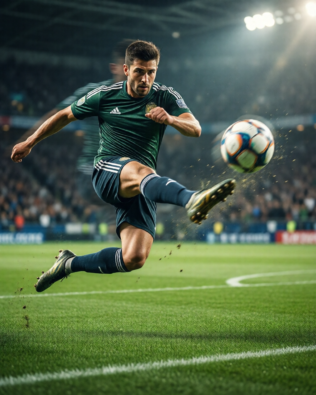 Football stadium scene — Goal Moments