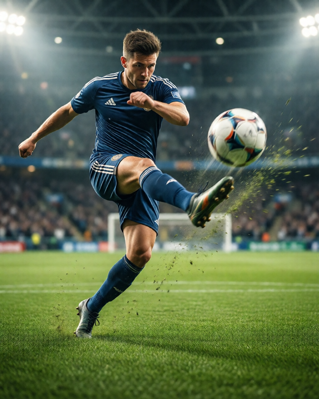 Football stadium scene — World Cup Hub