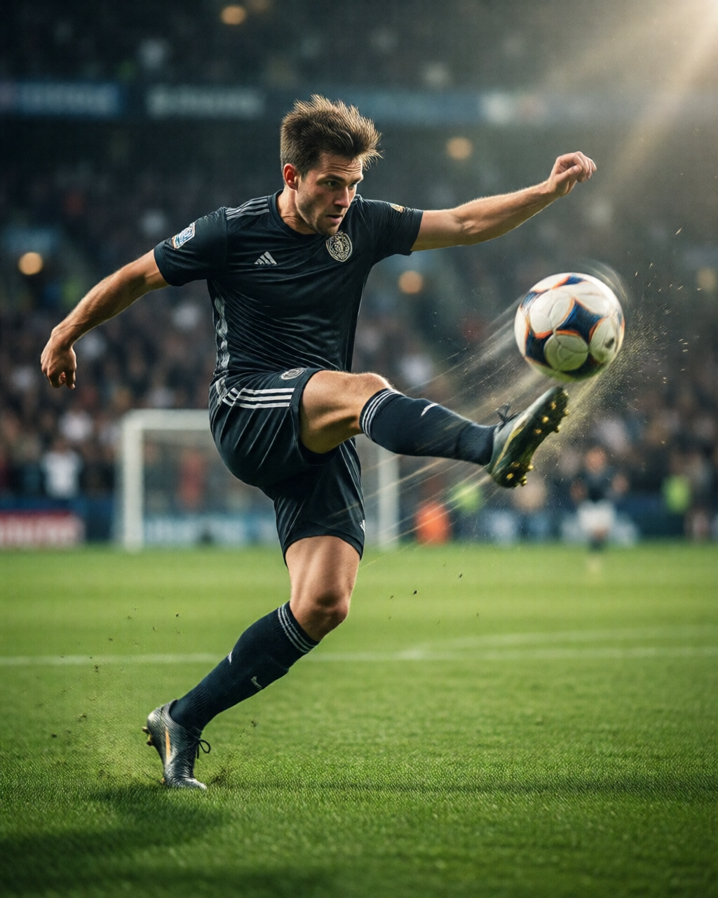 Football stadium scene — Football Compass