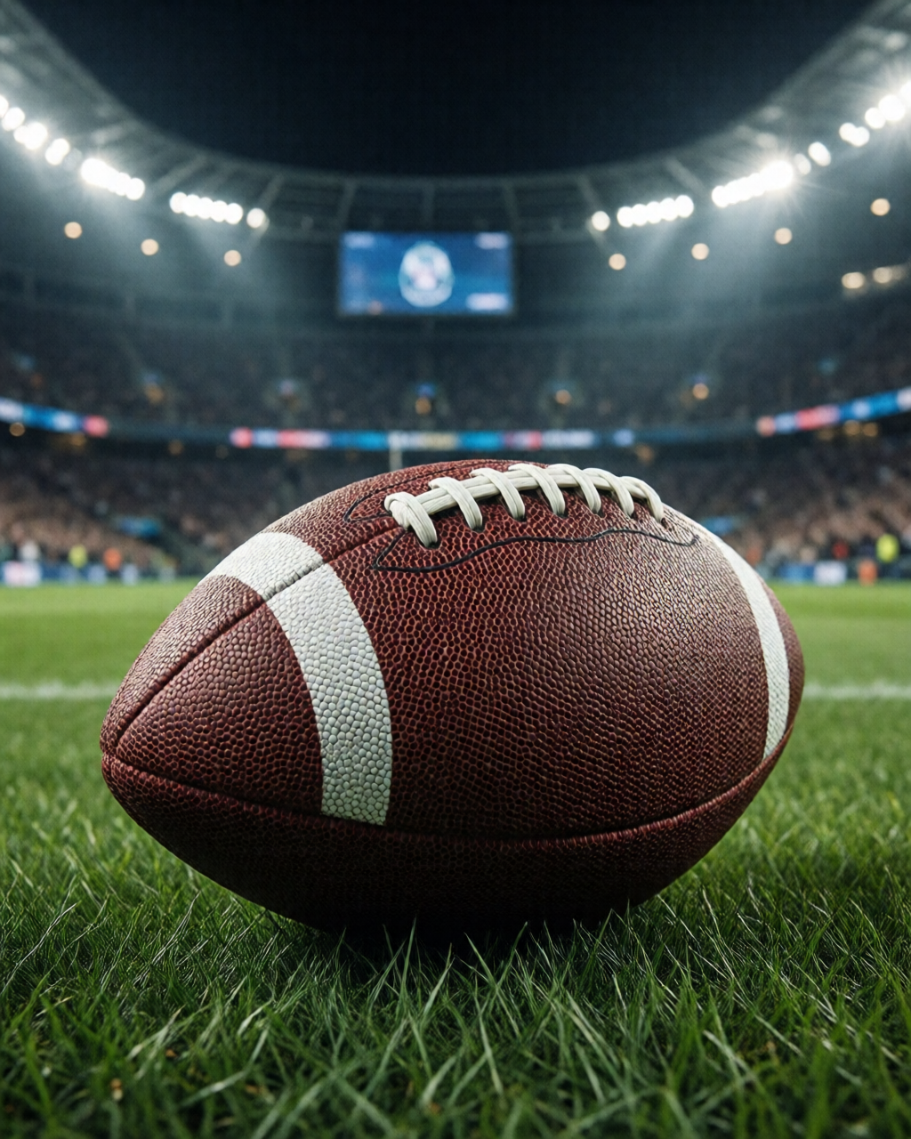 Football stadium scene — World Cup Hub