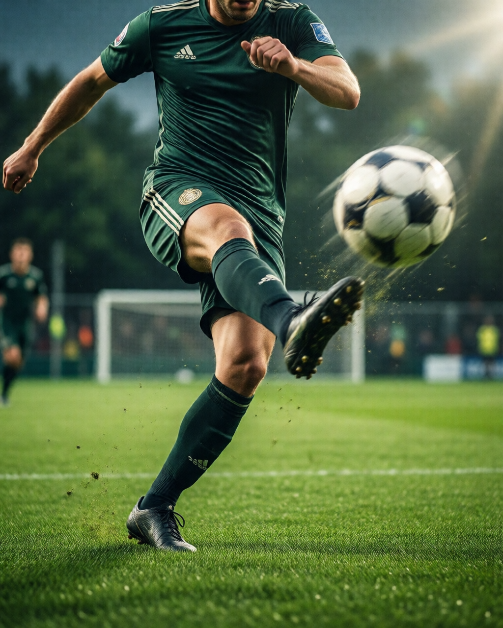 Football stadium scene — Football Compass