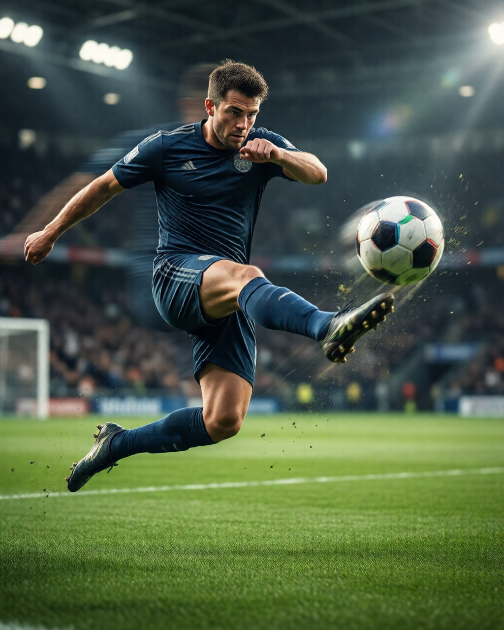 Football stadium scene — Goal Moments