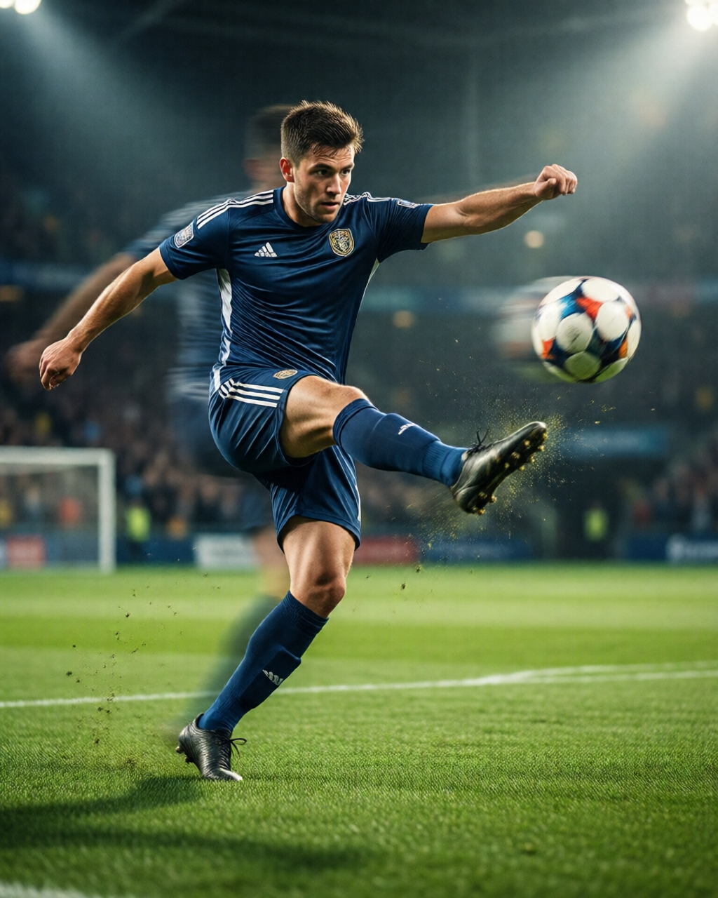 Football stadium scene — World Cup Hub