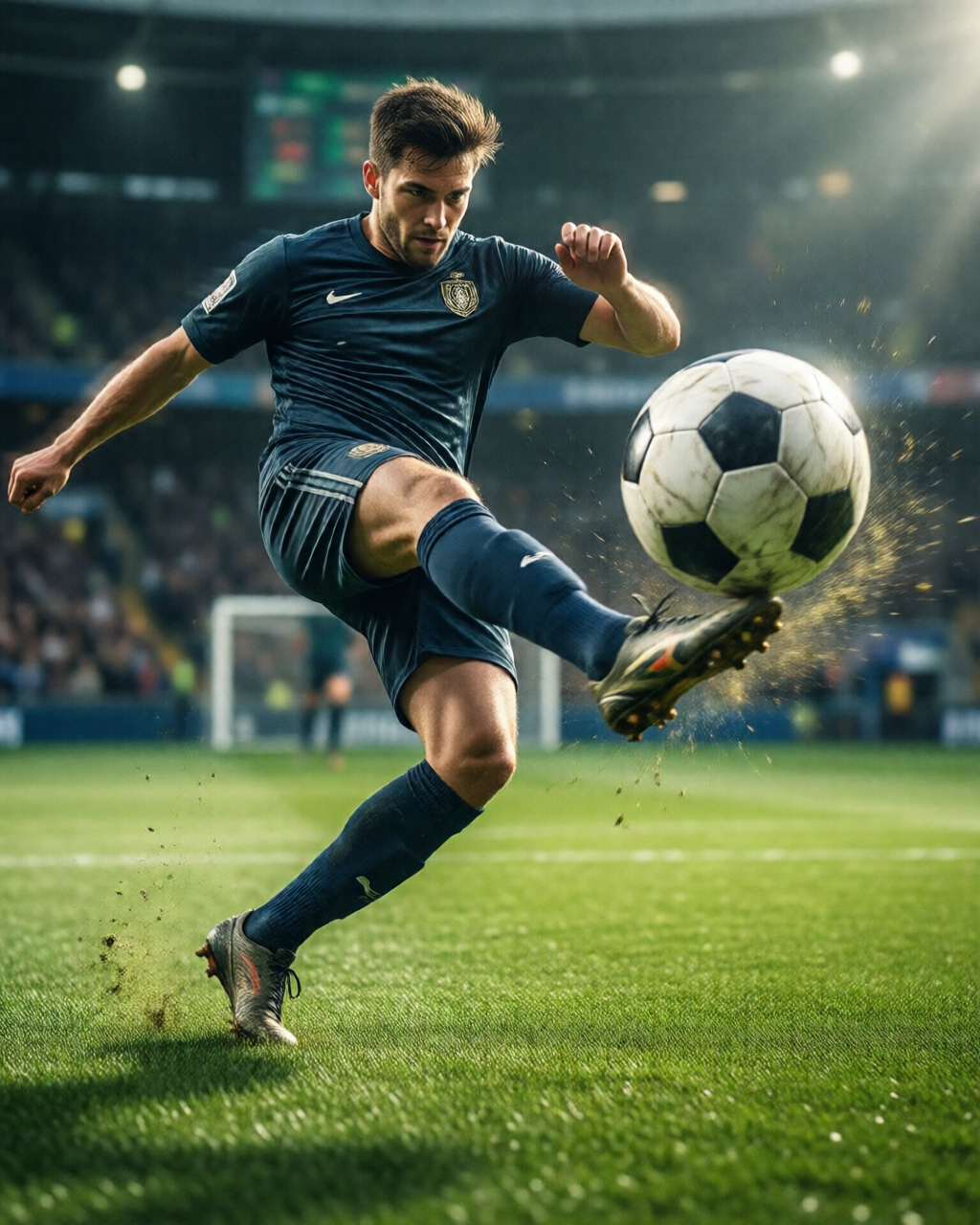 Football stadium scene — Goal Moments