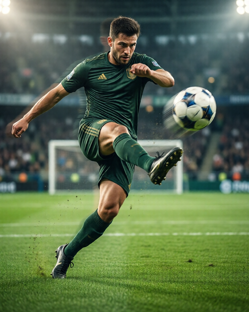 Football stadium scene — World Cup Hub
