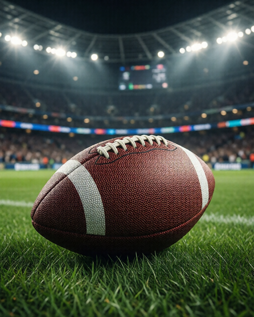 Football stadium scene — World Cup Hub