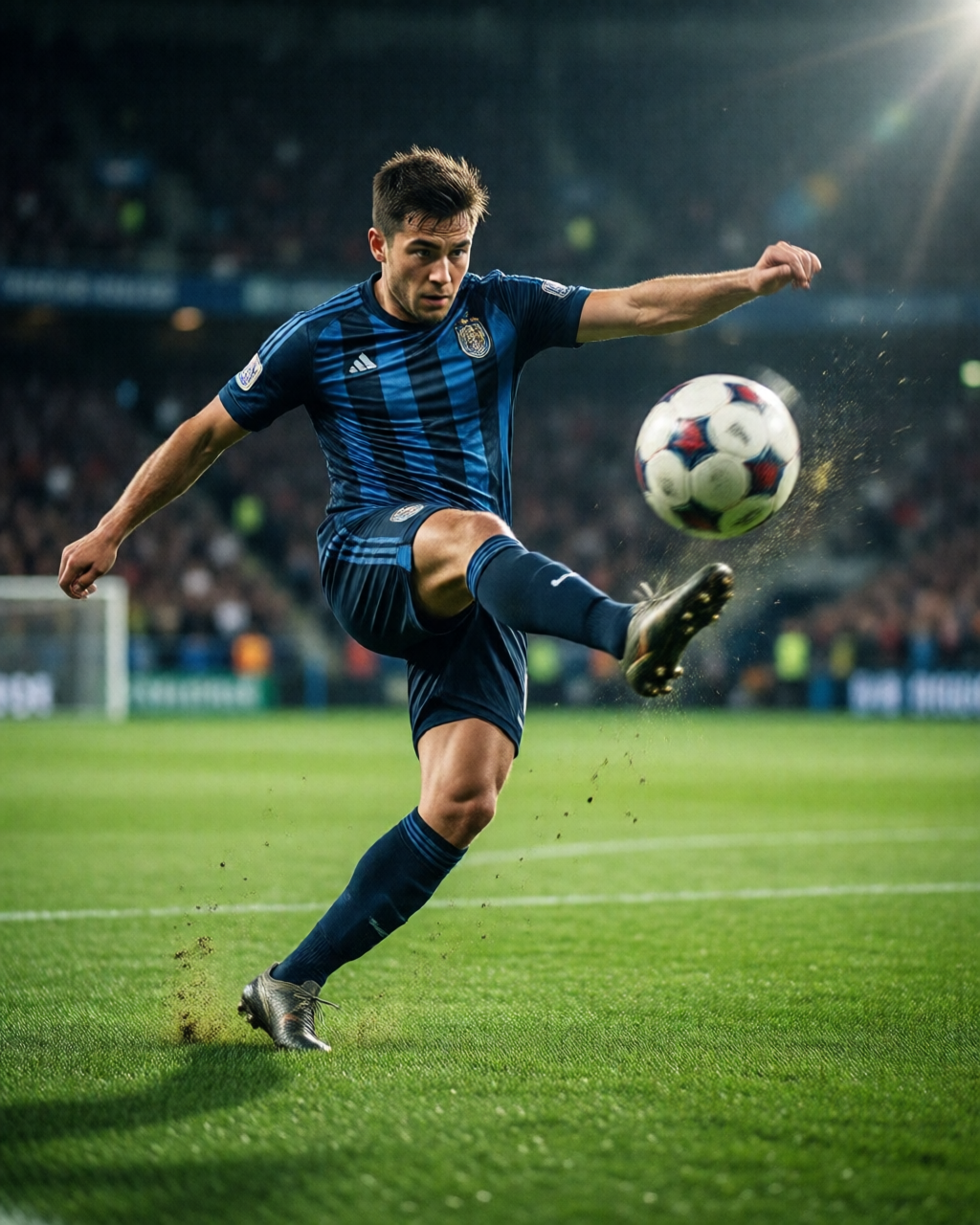 Football stadium scene — Goal Moments