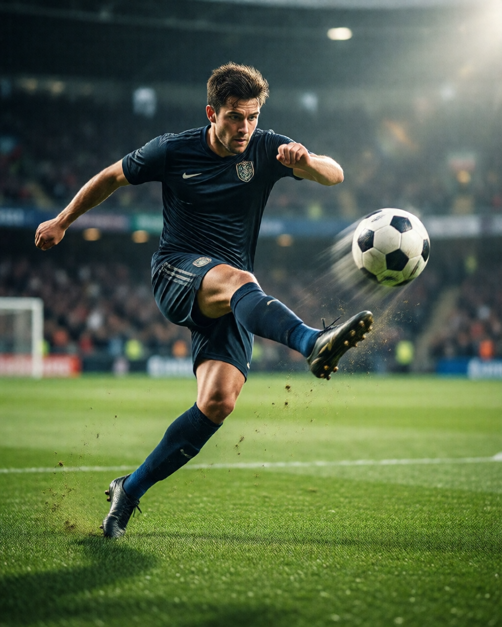 Football stadium scene — World Cup Hub