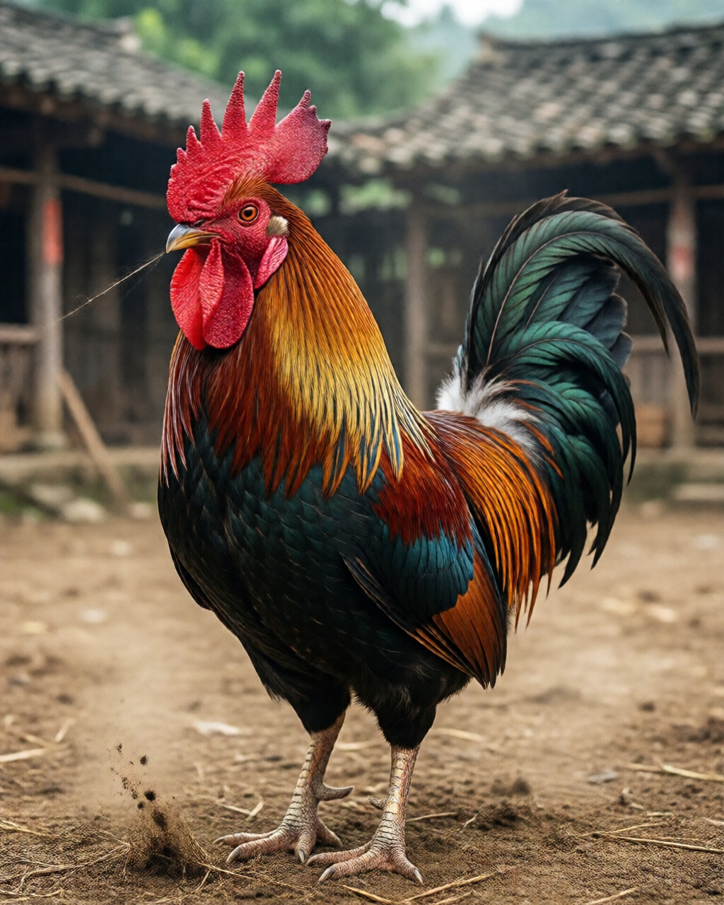 Gamefowl scene — แฟนไก่ชน