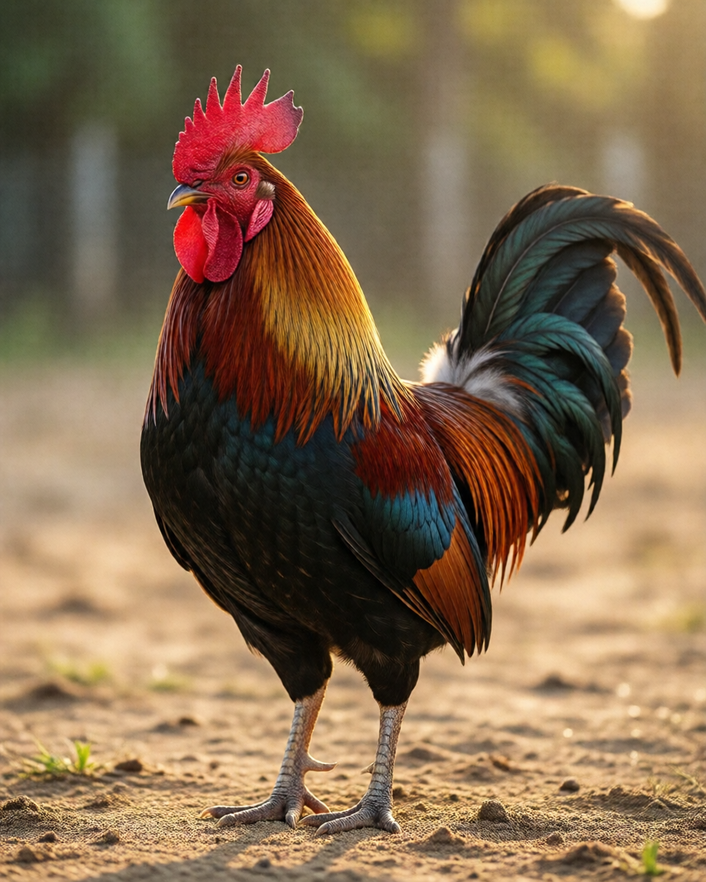 Gamefowl scene — คู่มือไก่ชน