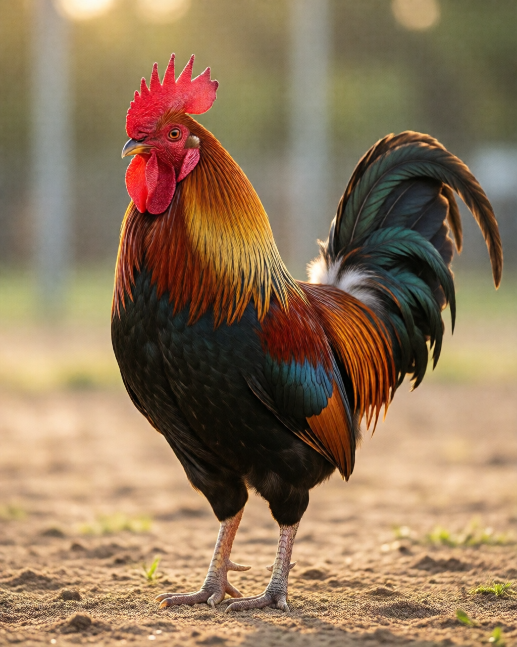 Gamefowl scene — Hướng Dẫn Đá Gà