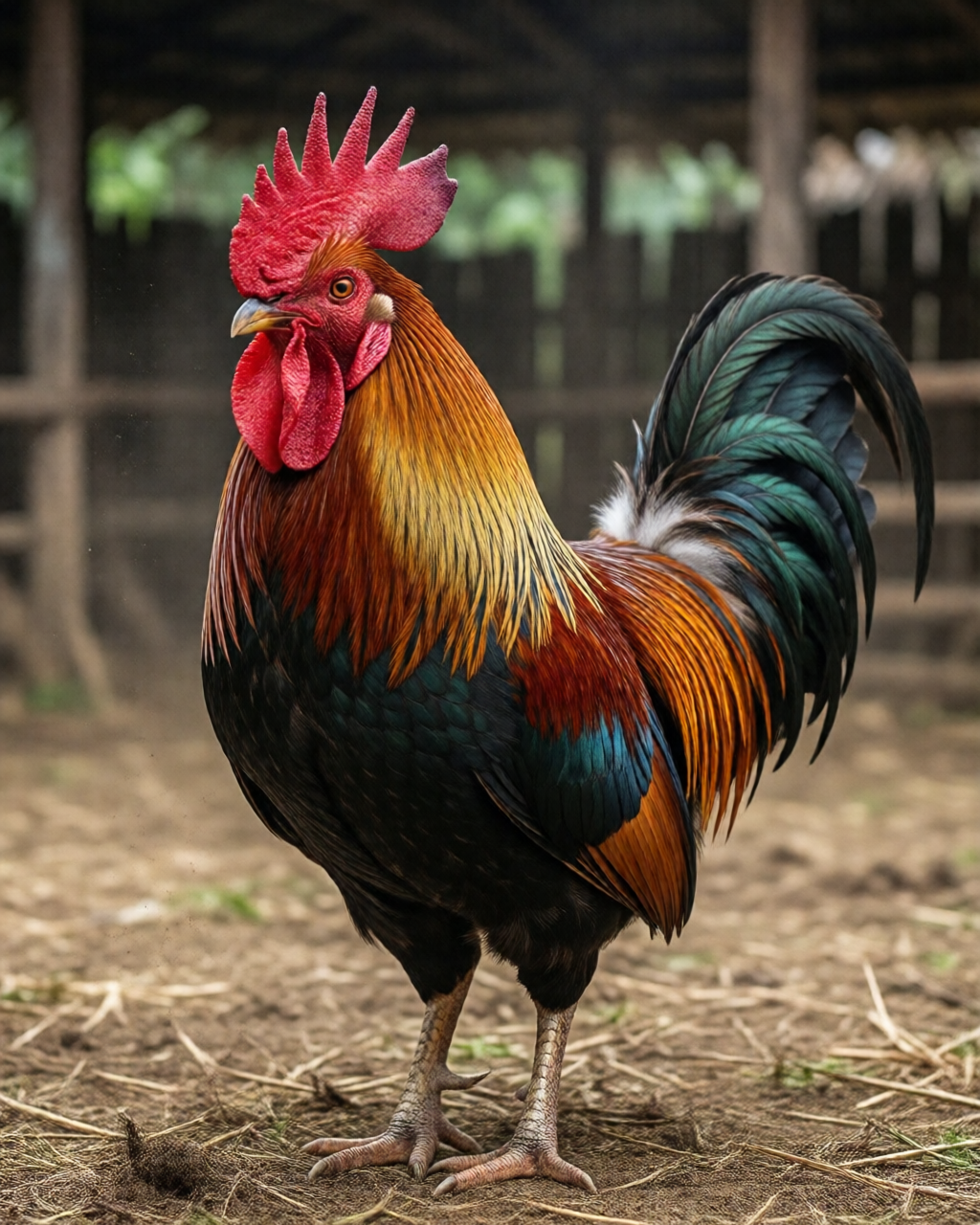 Gamefowl scene — Người Hâm Mộ Đá Gà