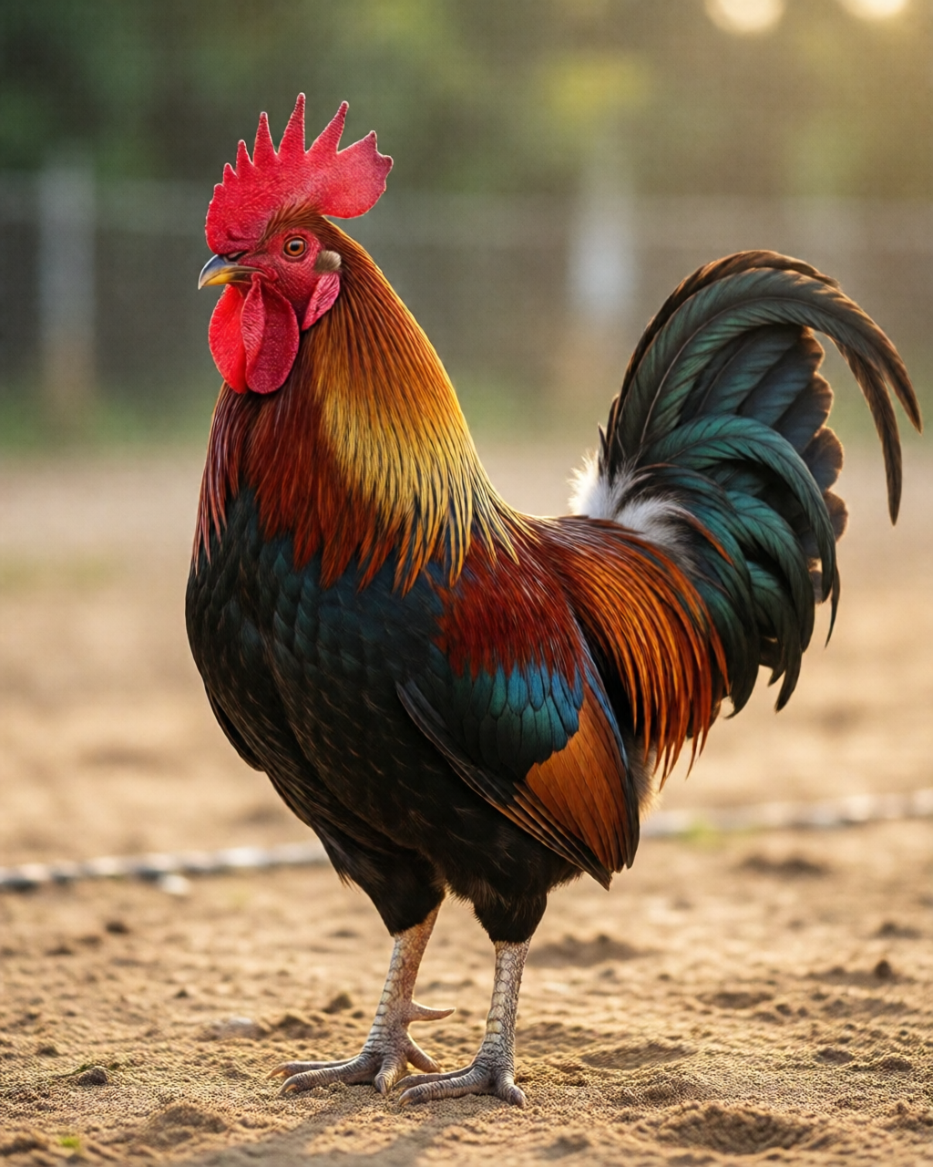 Gamefowl scene — Người Hâm Mộ Đá Gà