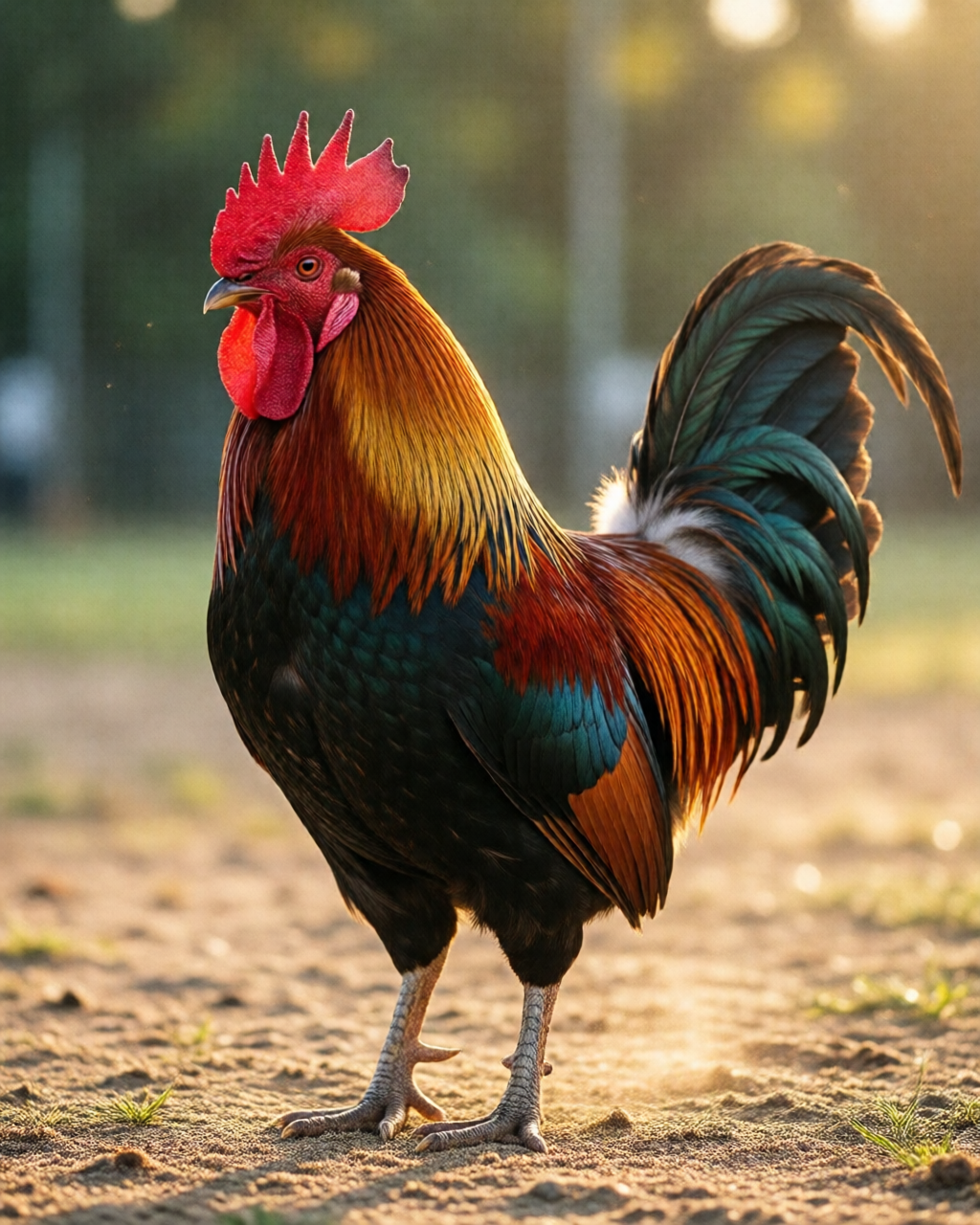 Gamefowl scene — Hướng Dẫn Đá Gà