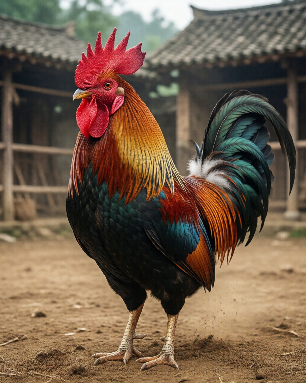 Gamefowl scene — Cộng Đồng Đá Gà