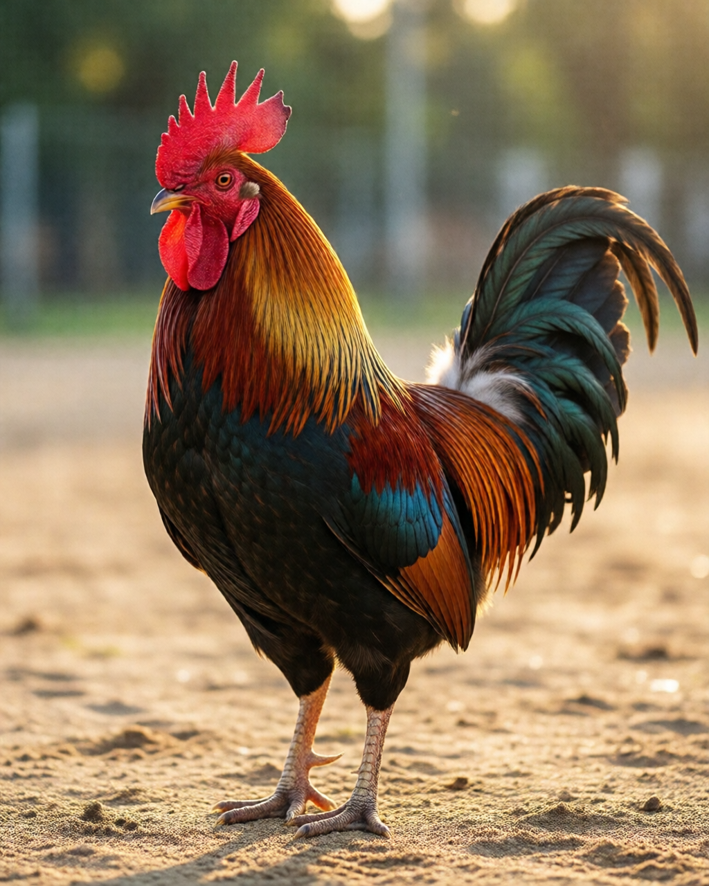 Gamefowl scene — Giống Gà Chọi