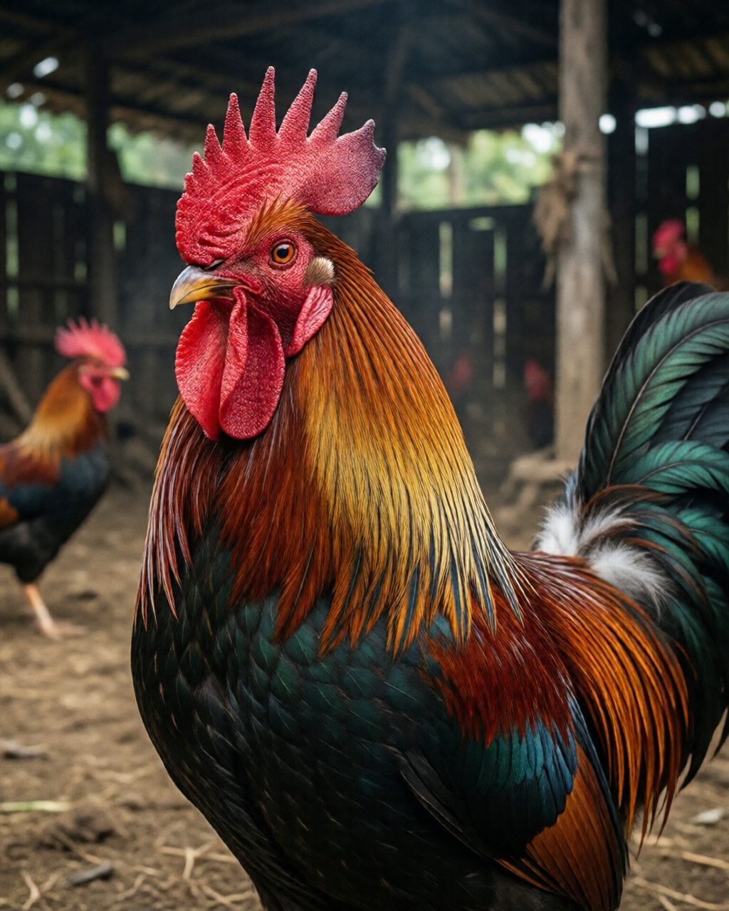 Gamefowl scene — Hướng Dẫn Đá Gà