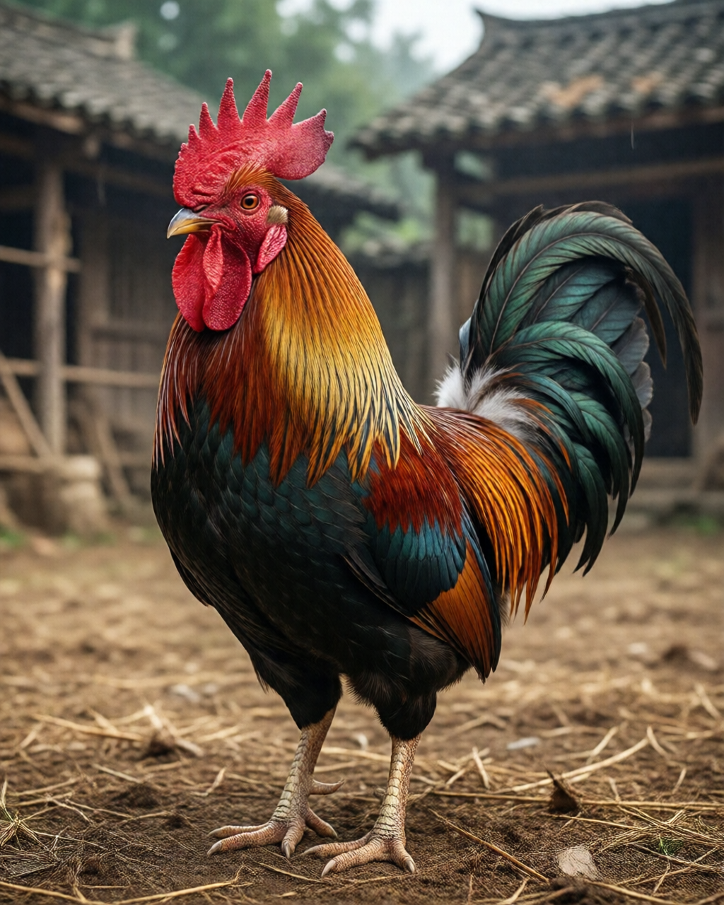 Gamefowl scene — Người Hâm Mộ Đá Gà