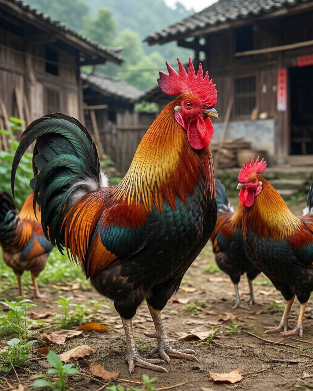 Gamefowl scene — แฟนไก่ชน