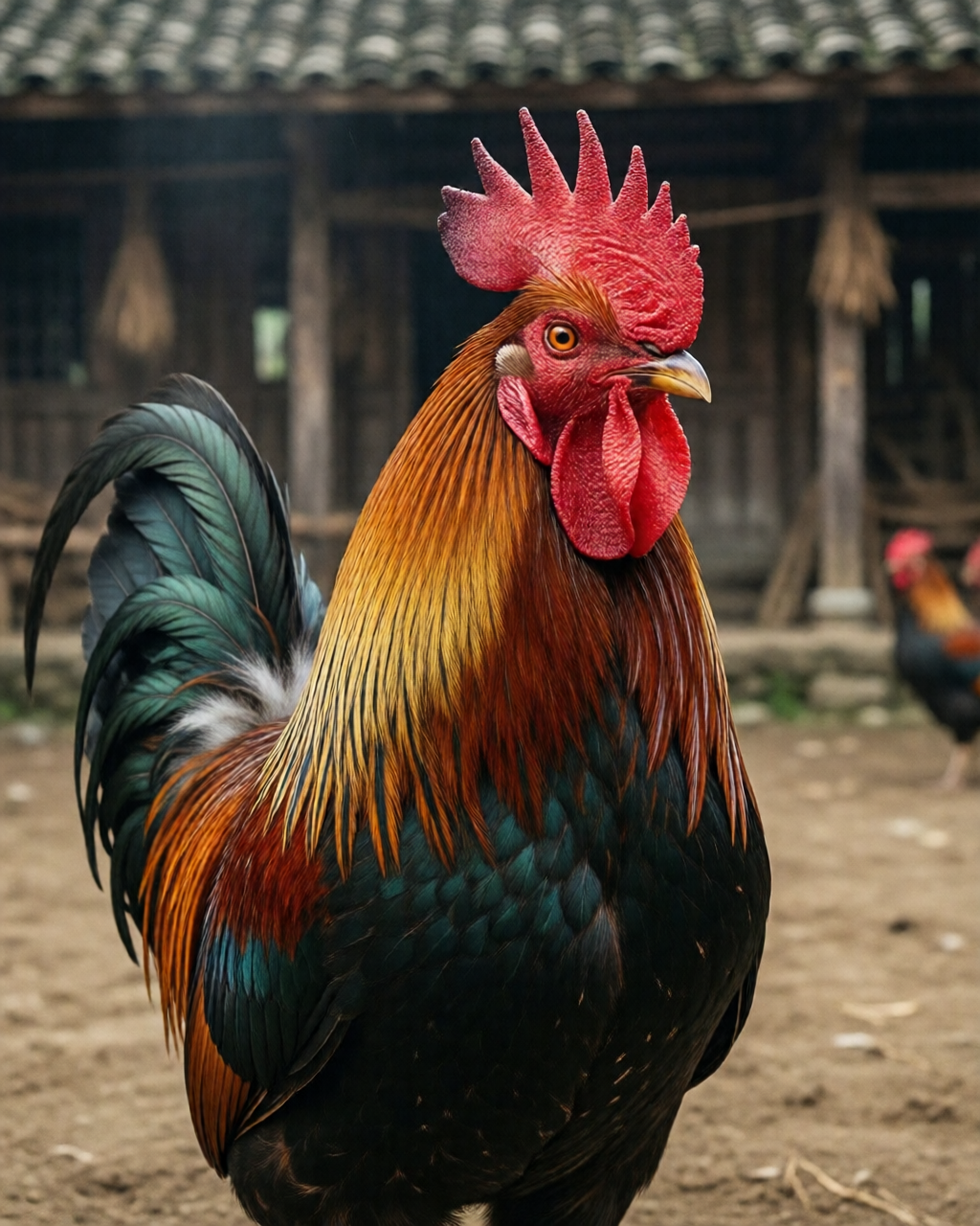 Gamefowl scene — คู่มือไก่ชน