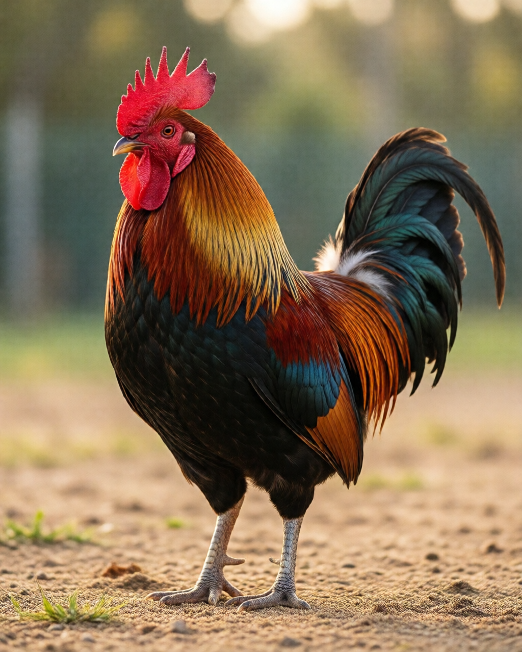 Gamefowl scene — คู่มือไก่ชน