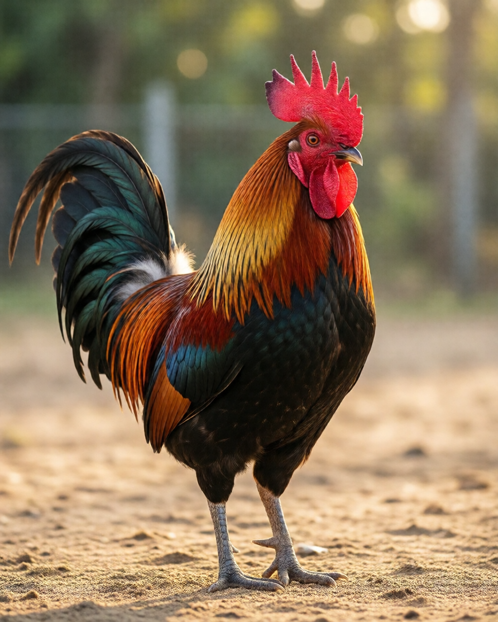 Gamefowl scene — พันธุ์ไก่ชน