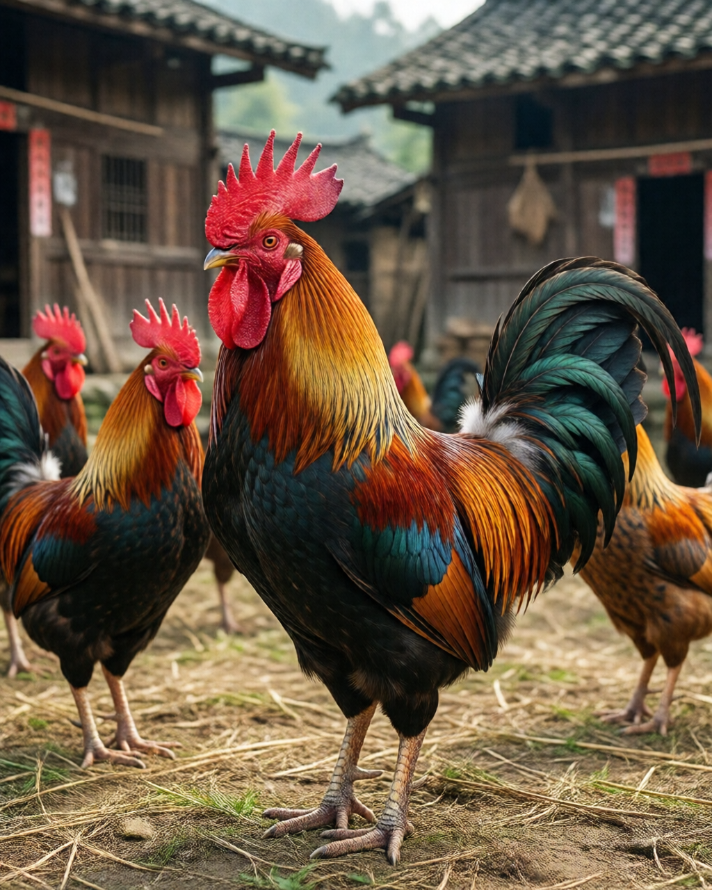 Gamefowl scene — แฟนไก่ชน