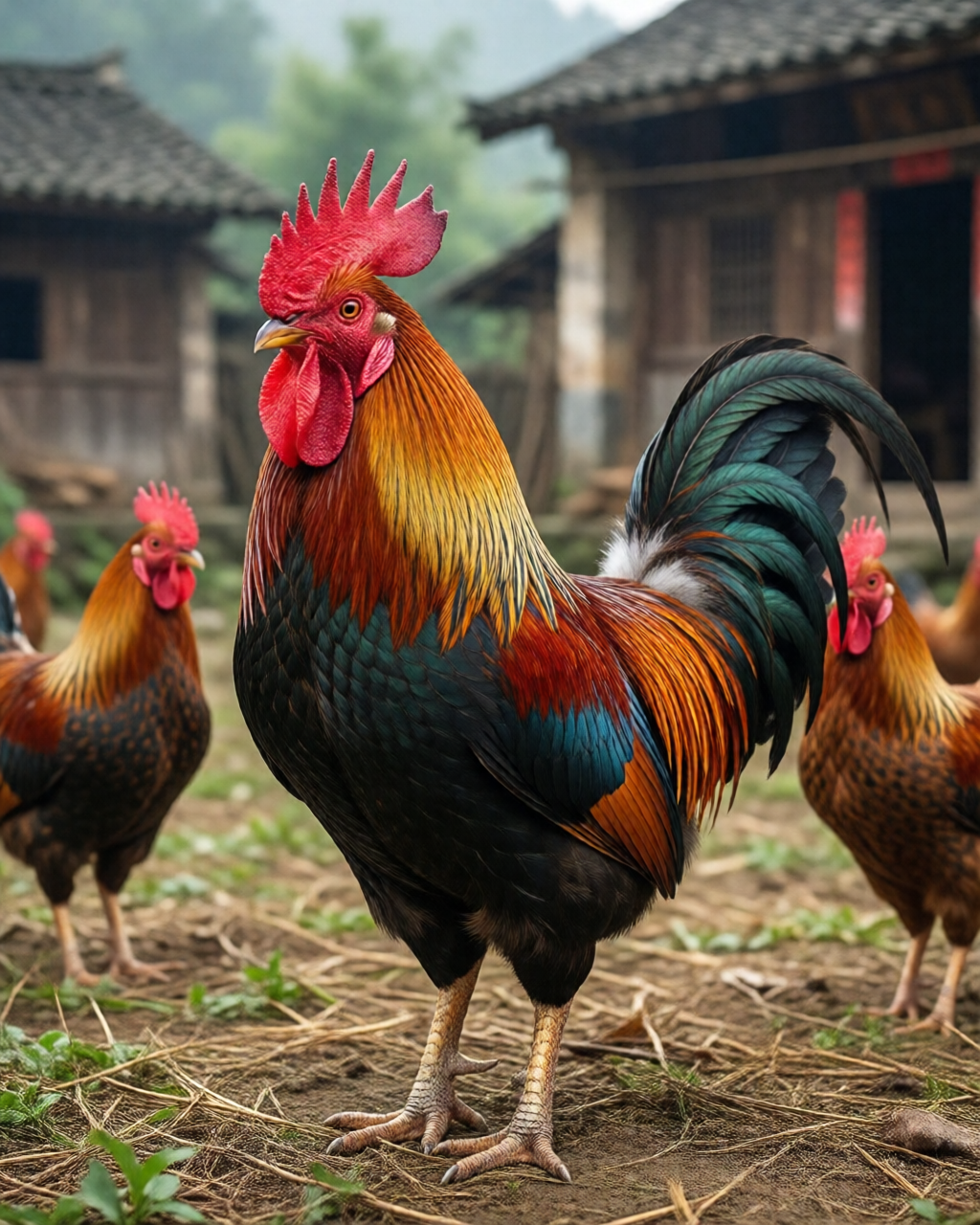 Gamefowl scene — แฟนไก่ชน