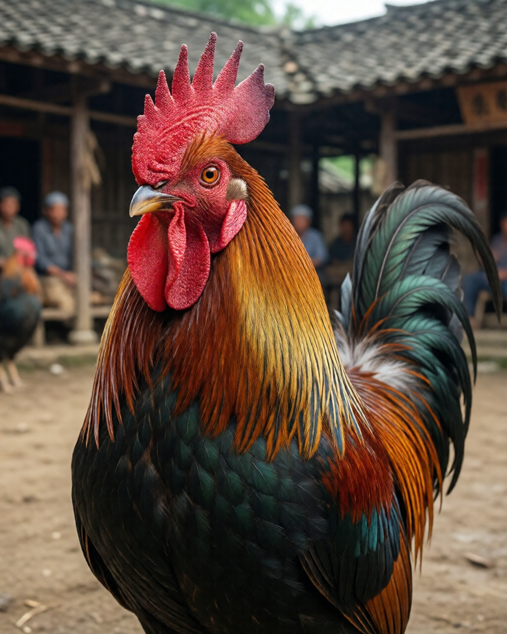 Gamefowl scene — แฟนไก่ชน