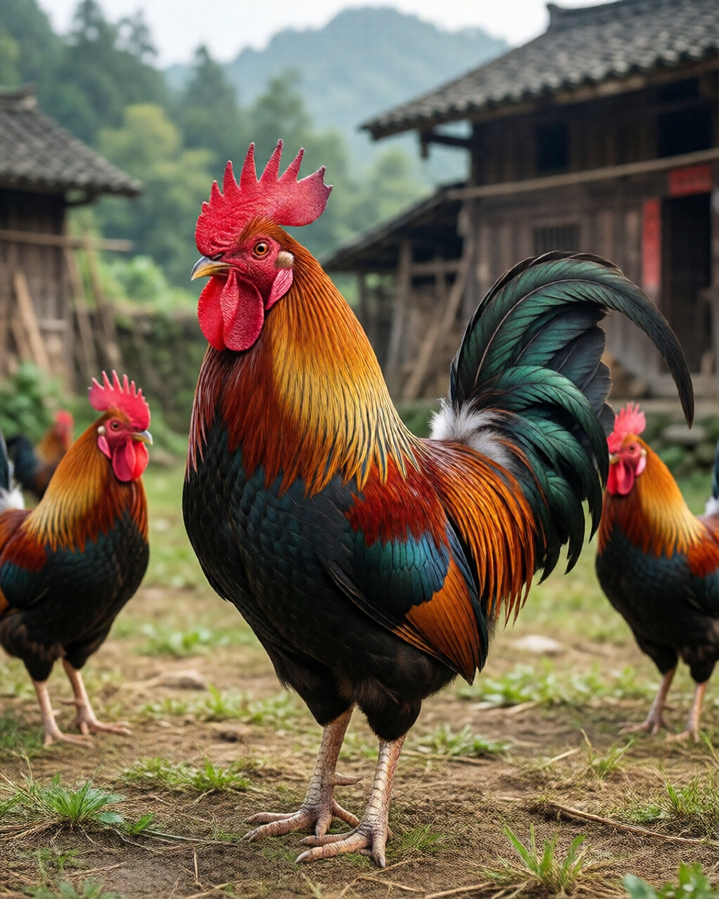 Gamefowl scene — คู่มือไก่ชน
