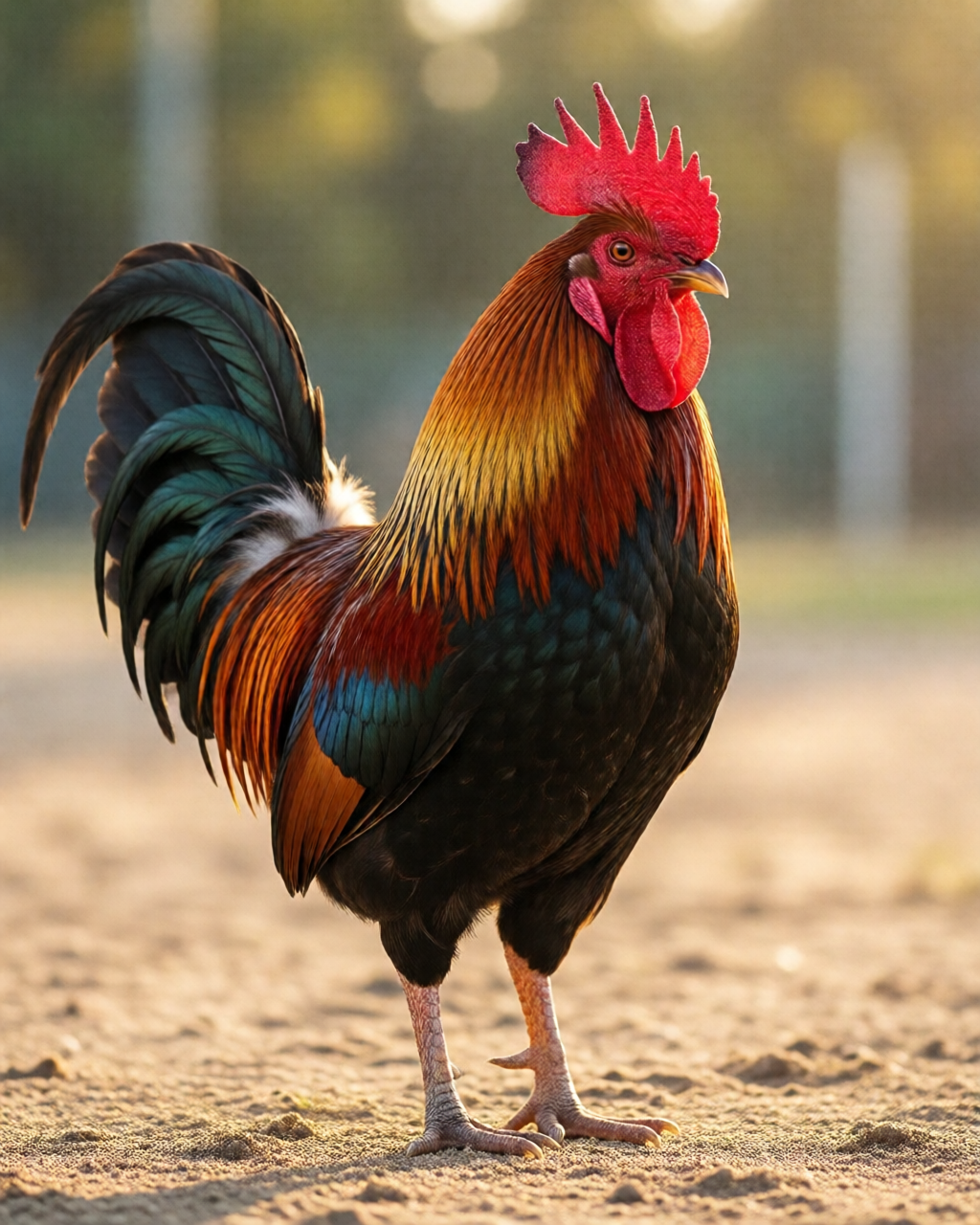 Gamefowl scene — คู่มือไก่ชน