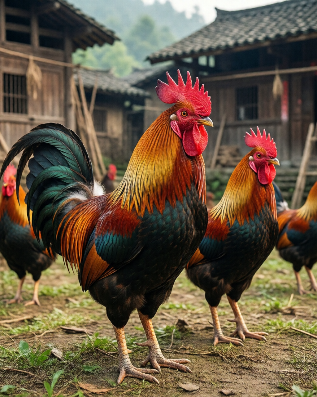 Gamefowl scene — แฟนไก่ชน