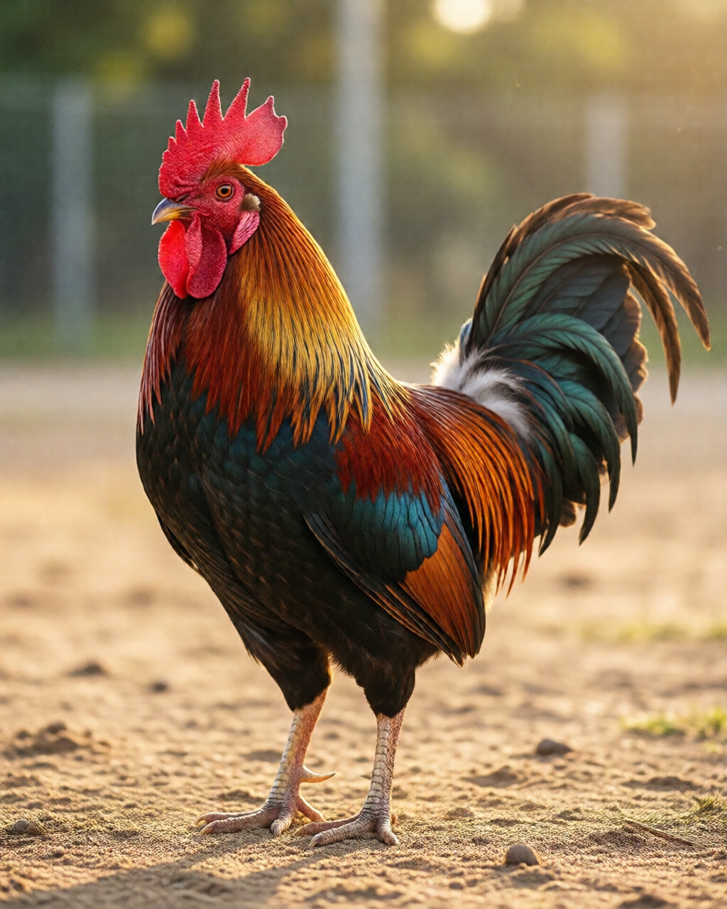 Gamefowl scene — พันธุ์ไก่ชน