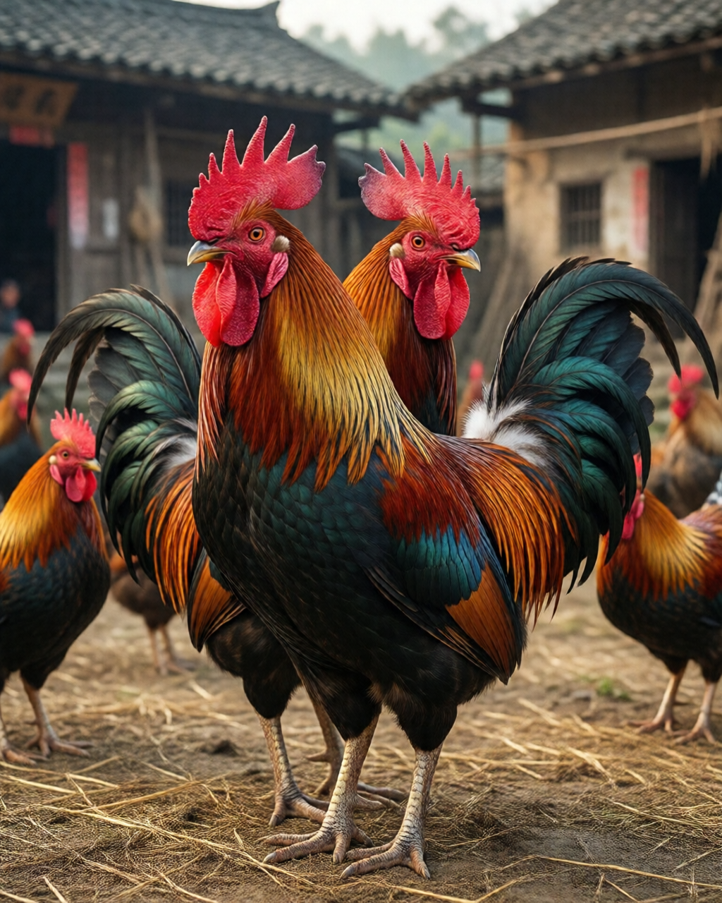 Gamefowl scene — แฟนไก่ชน