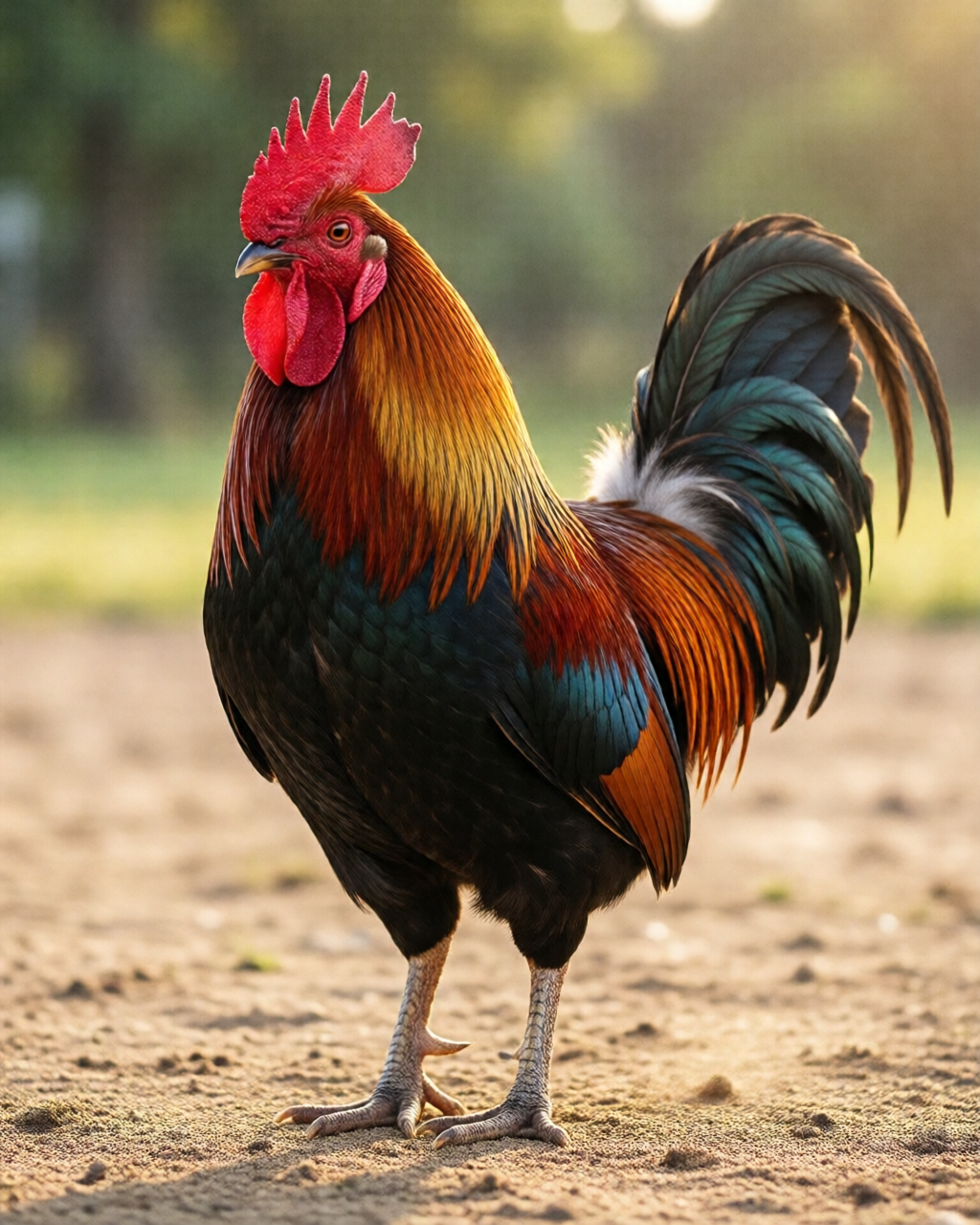 Gamefowl scene — สนามไก่ชน