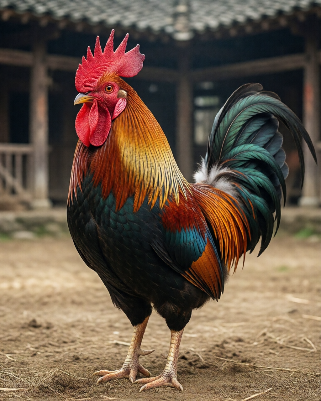 Gamefowl scene — พันธุ์ไก่ชน