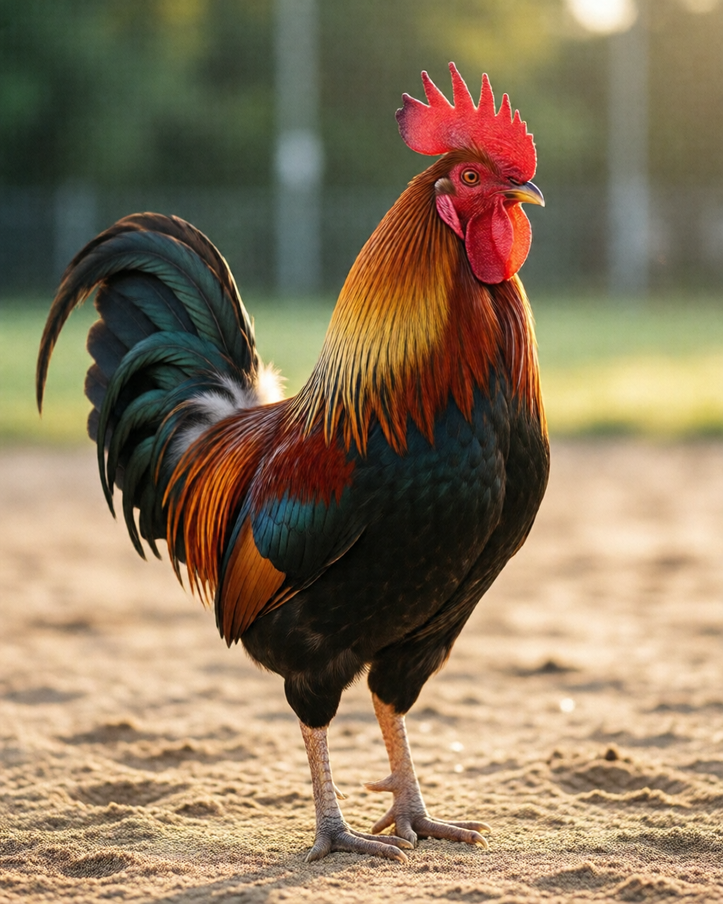 Gamefowl scene — แฟนไก่ชน
