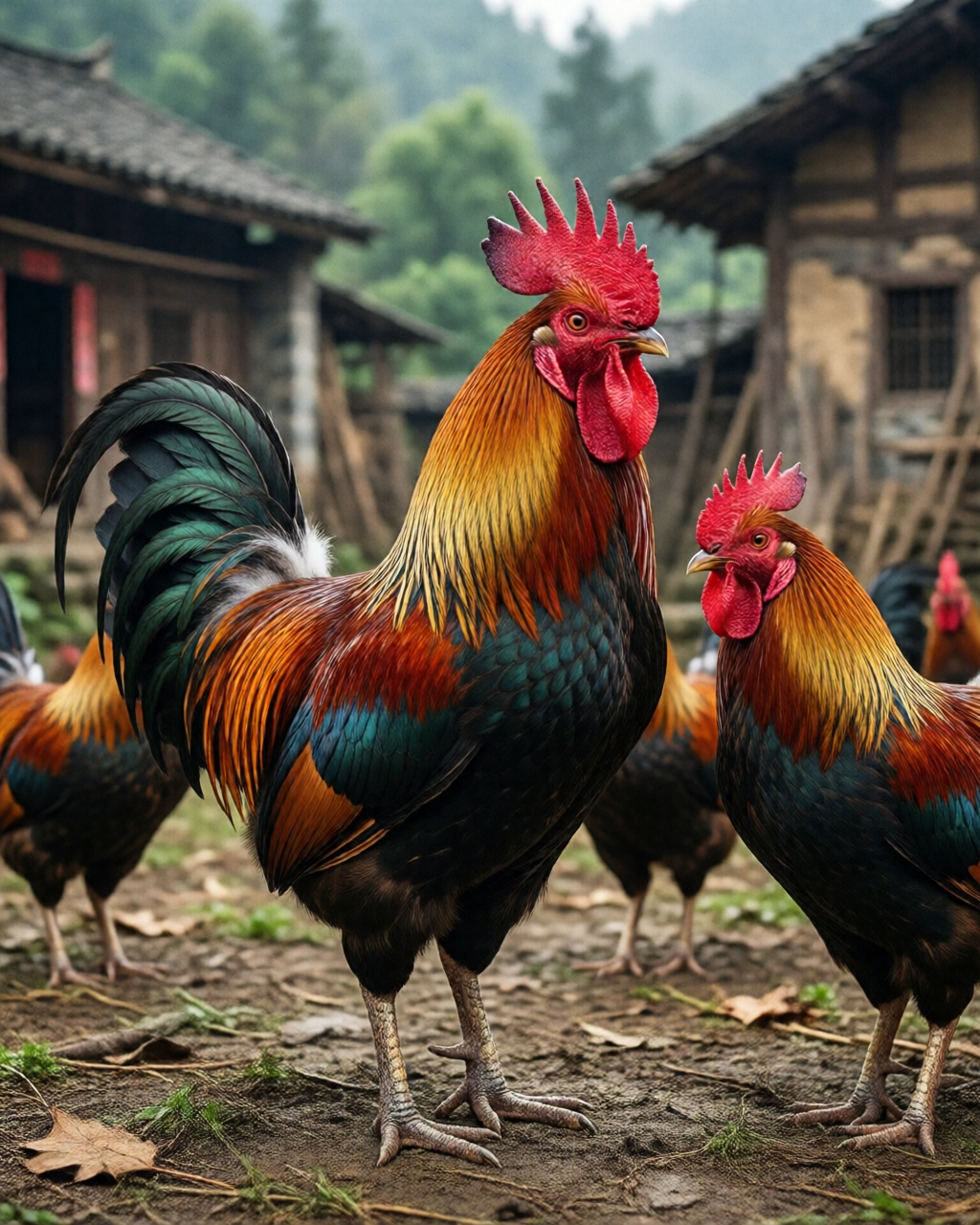 Gamefowl scene — คู่มือไก่ชน
